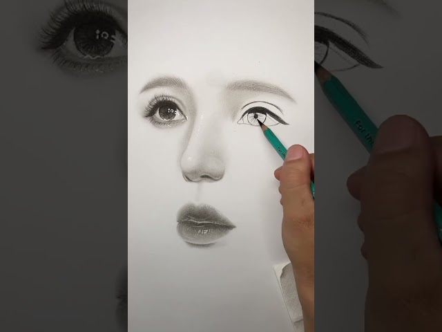 How to draw eye easy step by step for beginners | Eye drawing easy tutorial with pencil