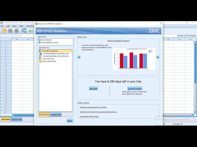 How to get licence of 6,260 days of Original IBM SPSS 25 with licence key.