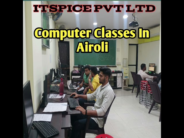 Computer Classes In Airoli | ITSpice Pvt Ltd | Computer Training Institute In Airoli