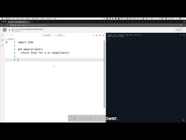 105  Timing your code with Python