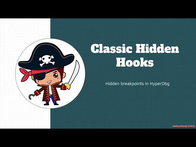 Dbg3301: HyperDbg 05 01 Intro and Classic Hidden Hooks