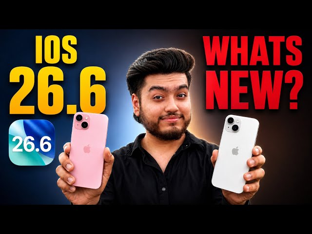 iOS 26.6 update for iPhone 15 & iPhone 13🚨Important Security Update! Battery? Should you update?