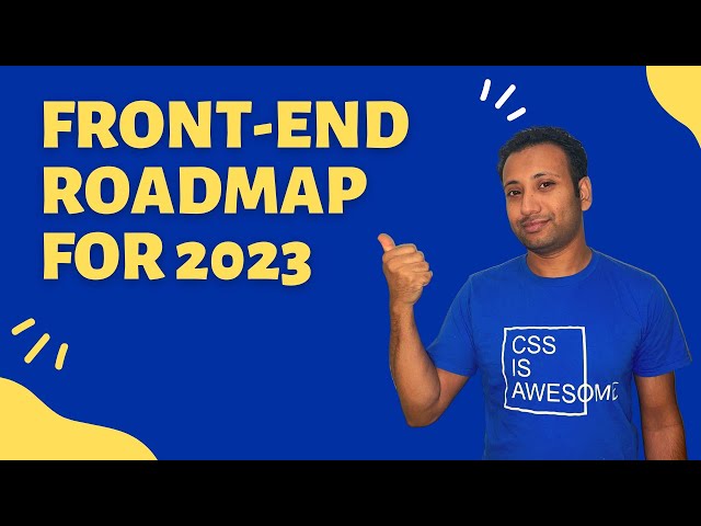 Front-end Web development Roadmap - 2023