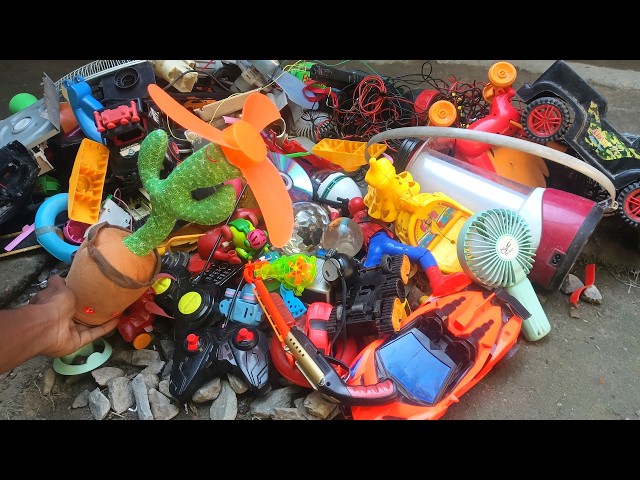 AWESOME Electric Toys from Broken Scraps & DC Motors / dc motor fan | Abir Maker 