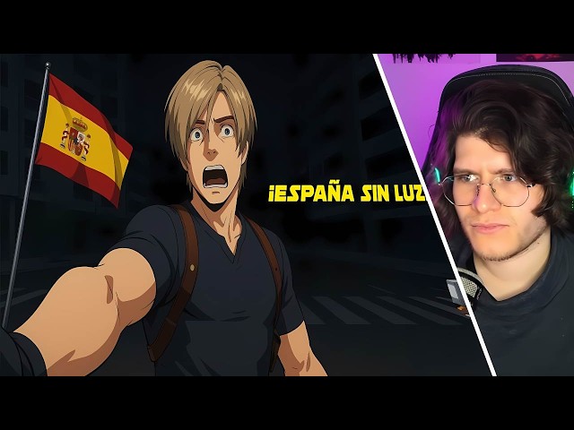 CINIS REACCIONA A LEON VISITA ESPAÑA SIN LUZ - PARODIA DE RESIDENT EVIL 4