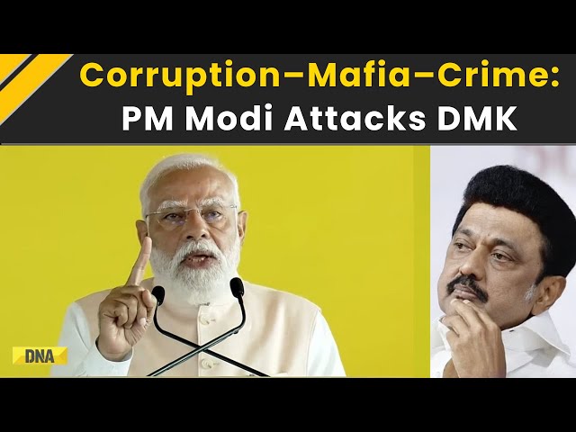 Tamil Nadu Elections 2026: PM Modi Slams DMK, Calls It ‘CMC’ Government | PM Modi Tamil Nadu Speech