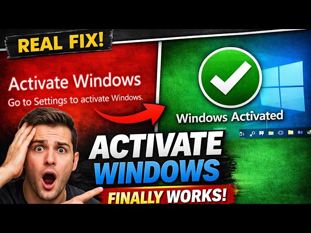 Activate Windows 10 & 11 Permanently (Real Method That Actually Works 2026)