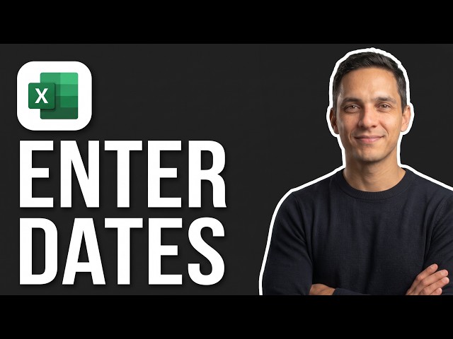 How to Enter Dates in Excel (Step by Step)