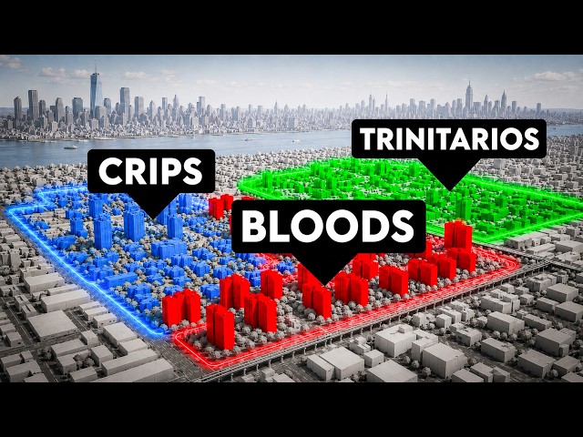 The NYC Gang War, Mapped