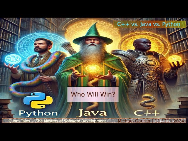 C++ vs. Java vs. Python: Who will win?