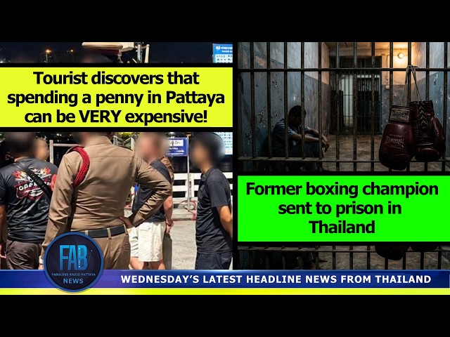 VERY LATEST NEWS FROM THAILAND in English (21 October 2026) from Fabulous Radio Pattaya