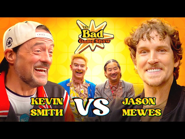 Kevin Smith & Jason Mewes Cover Us in Pudding | The Bad Game Show