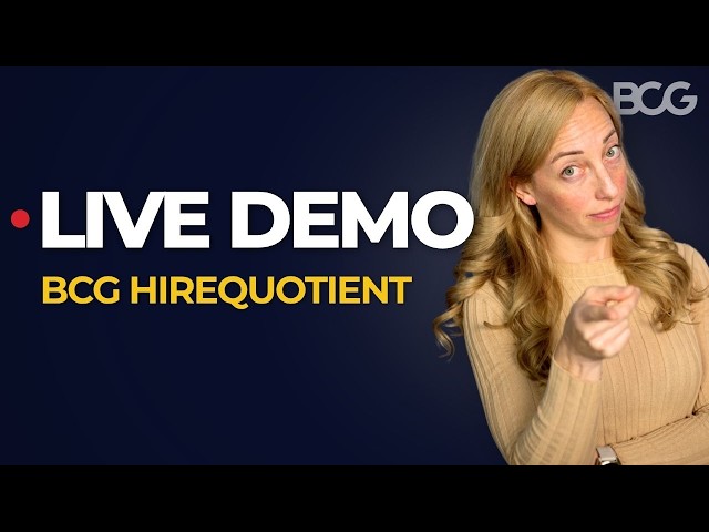 BCG HireQuotient: A Live Demo of What to Expect (Before You Take It)