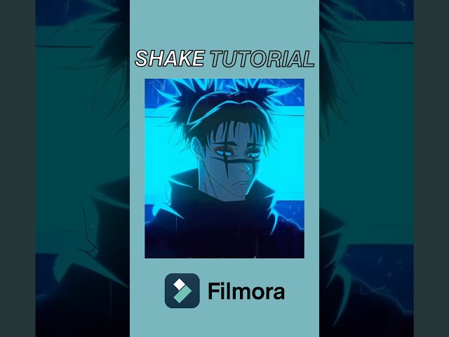 Filmora Shake + Transition Tutorial🔥 #capcutedit #filmora #anime
