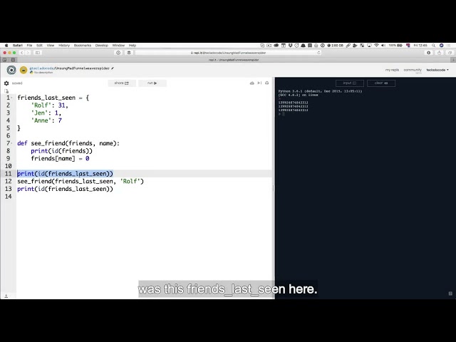 97  Argument mutability in Python