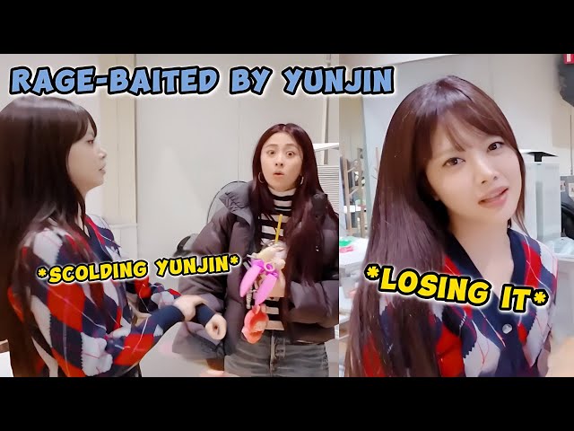 EUNCHAE is losing her patience because of CHAEWON and YUNJIN 😡😠