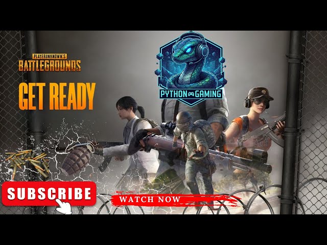 BGMI ! Python Gaming Live! 🐍 Rank Push to Conqueror with Full Patience & Strategy