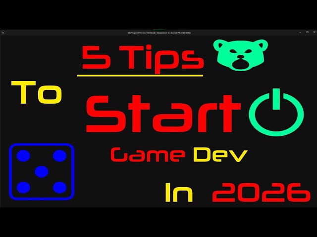 5 Realistic Tips for Starting Game Dev in 2026 with Unreal Engine