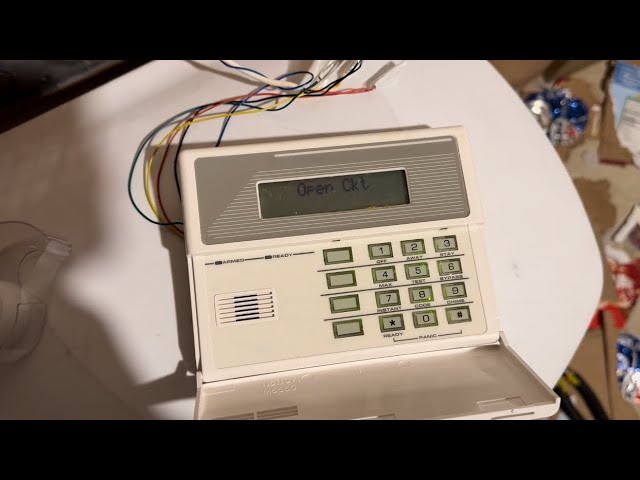 (Part 2 of 3) Unboxing and Attempting To Set Up The Ademco 6139 Keypad on a Vista 10SE (Raw Footage)