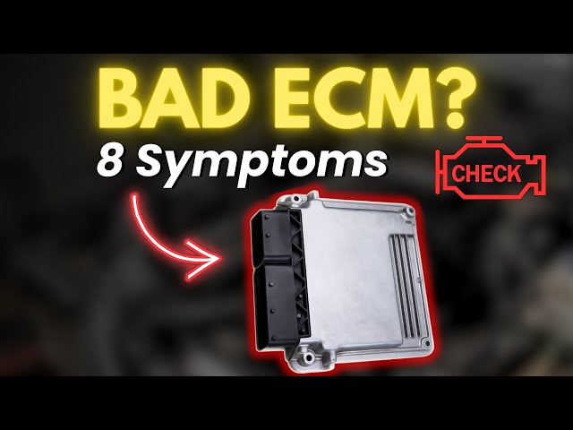 7 Symptoms of a Bad ECM (Engine Control Module)