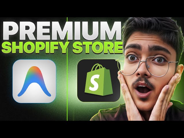 I Built a Premium Shopify Store in 20 Minutes Using AI (No Templates)