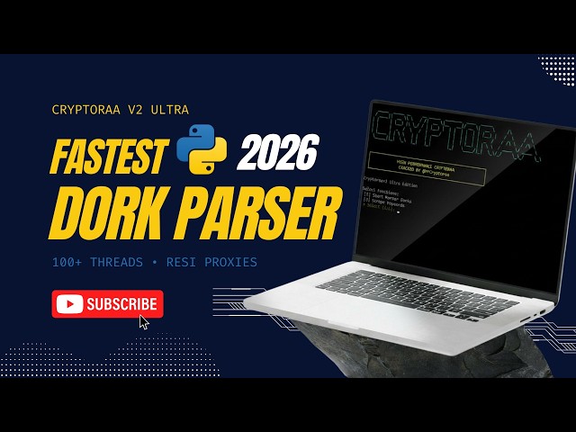The ONLY Dork Parser You Need in 2026 | Cryptoraa v2 Ultra (Release)