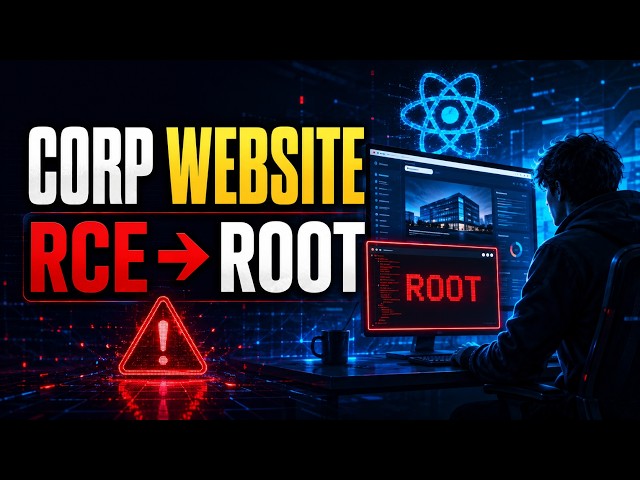 TryHackMe Free Room | Corp Website Walkthrough | React2Shell RCE to Root