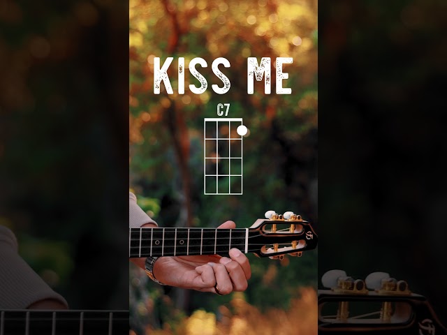 Kiss Me Sixpence None The Richer Ukulele Tutorial // Kiss Me Ukulele Lesson