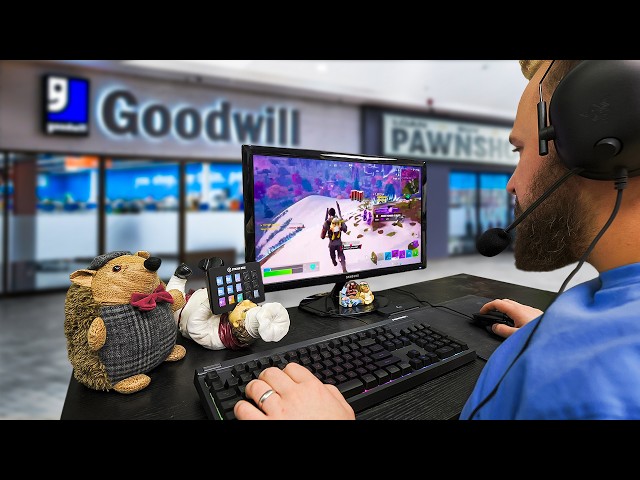 Can we Build a Gaming Setup at a Thrift Store?