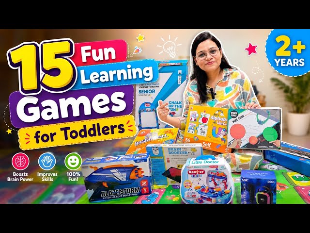 Learning Games for 2+ Year Old Kids Boost Memory, Focus & Brain Development Naturally
