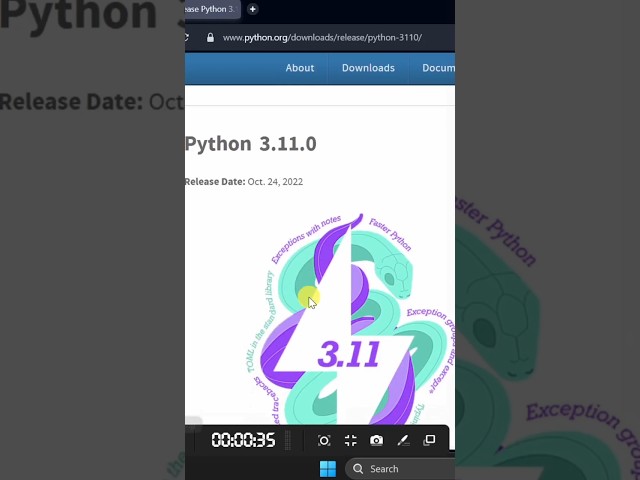 Python 3.11 Installation & Download #python