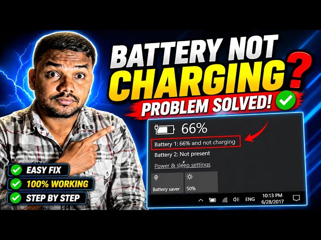 All Laptop Charger Plug 🔌 in Battery Not Charging Problem | Battery Backup Not Working | Macnitesh