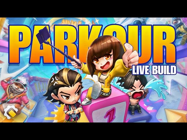 Parkour January Contest | DAY 2 LIVE BUILD