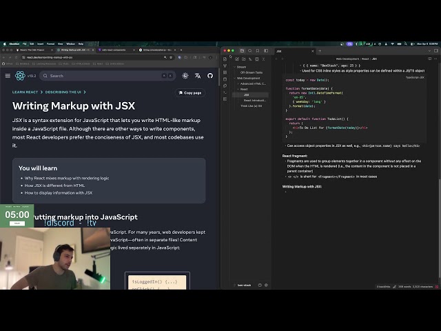 Day 56 learning web dev to make cool stuff | study, code, hangout