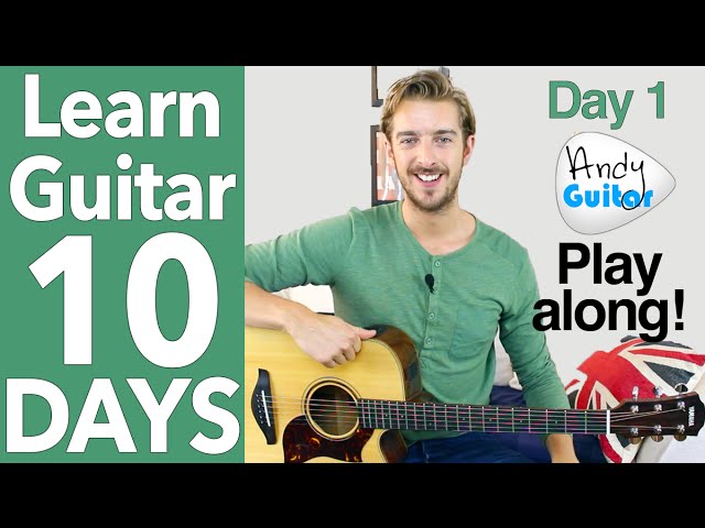 Guitar Day 1 Demo/ Play a long 'For What It's Worth' Simple Cover