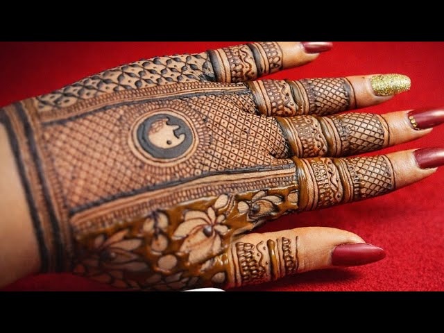 Mehndi Design Simple Front Hand |Back Hand Aesthetic Mehndi Design | #mehndi #hennatatto #easymehndi