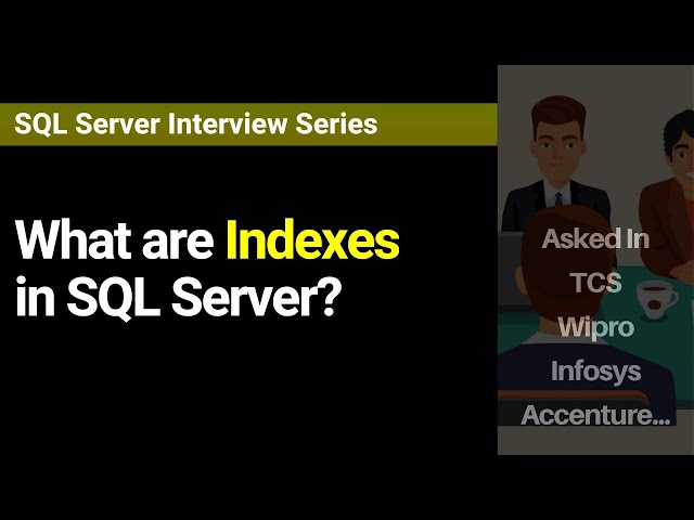 What are Indexes in SQL Server ?