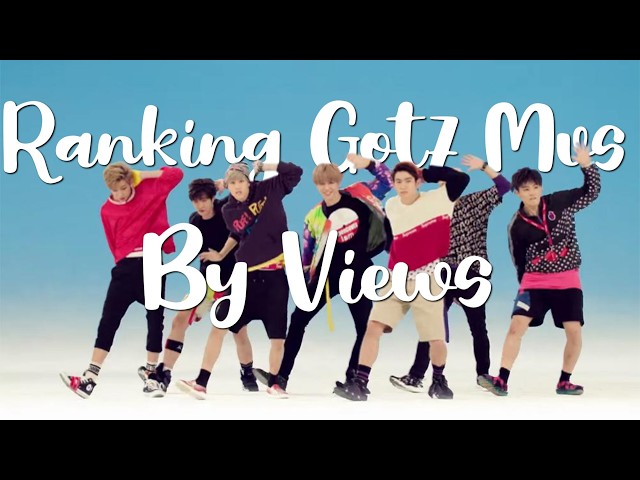 Ranking All Got7 MVs by Views (Girls Girls Girls to Python Era)!