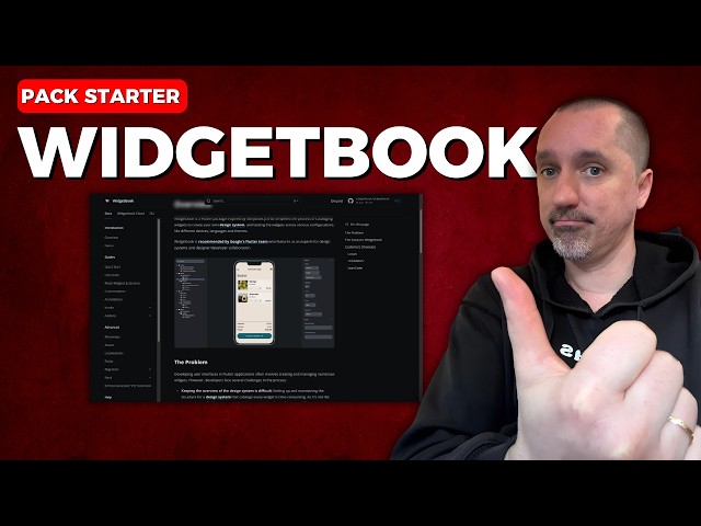WidgetBook: The pro secret to easily testing all your Flutter components