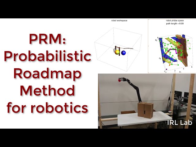 PRM: Probabilistic Roadmap Method in 3D and with 7-DOF robot arm