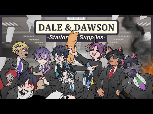 【HUGE COLLAB】Vtubers Play Dale & Dawson Stationery Supplies