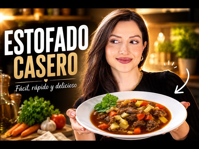 Estofado de res en olla rápida | Receta fácil y deliciosa