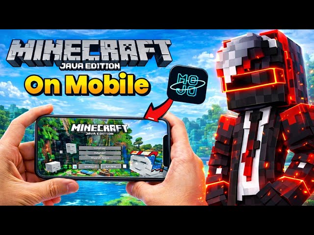 Minecraft Java Edition… But on Mobile|😱🔥