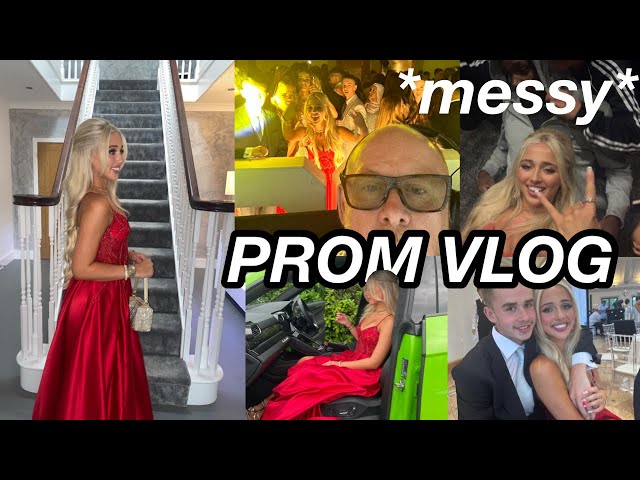 my prom day!! *bts, after prom, ALL the pics, hair, make up*