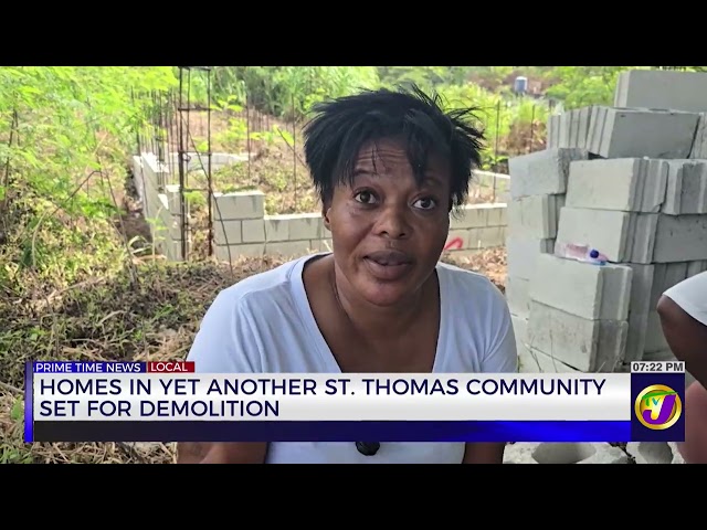 Homes In Yet Another st. Thomas Community Set For Demolition | TVJ News