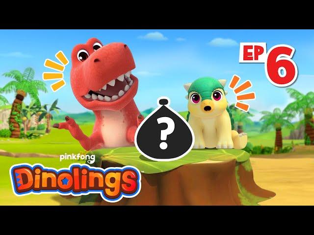 [✨EP6] Welcome Anka! 💚 | NEW Dinosaur | Season 2 | Dinolings: Pinkfong Dinosaurs for Kids