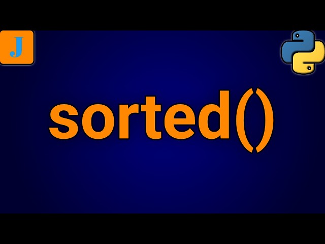 Python Sorted Function