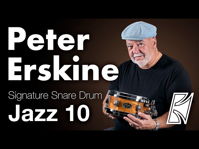 Peter Erskine "Jazz 10" Signature Snare Drum