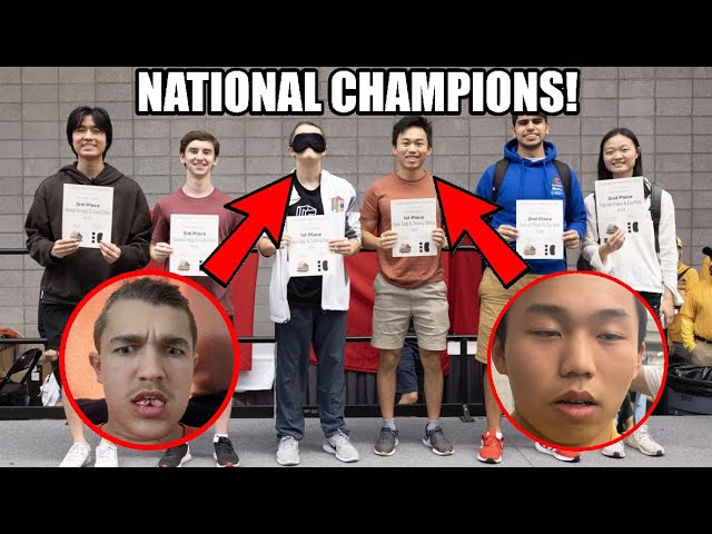 Rubik's Cube Team Blindfolded Solve in 8.19 Seconds!