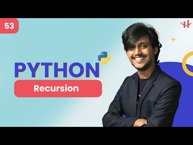 #53 Python Recursion Bangla Tutorial